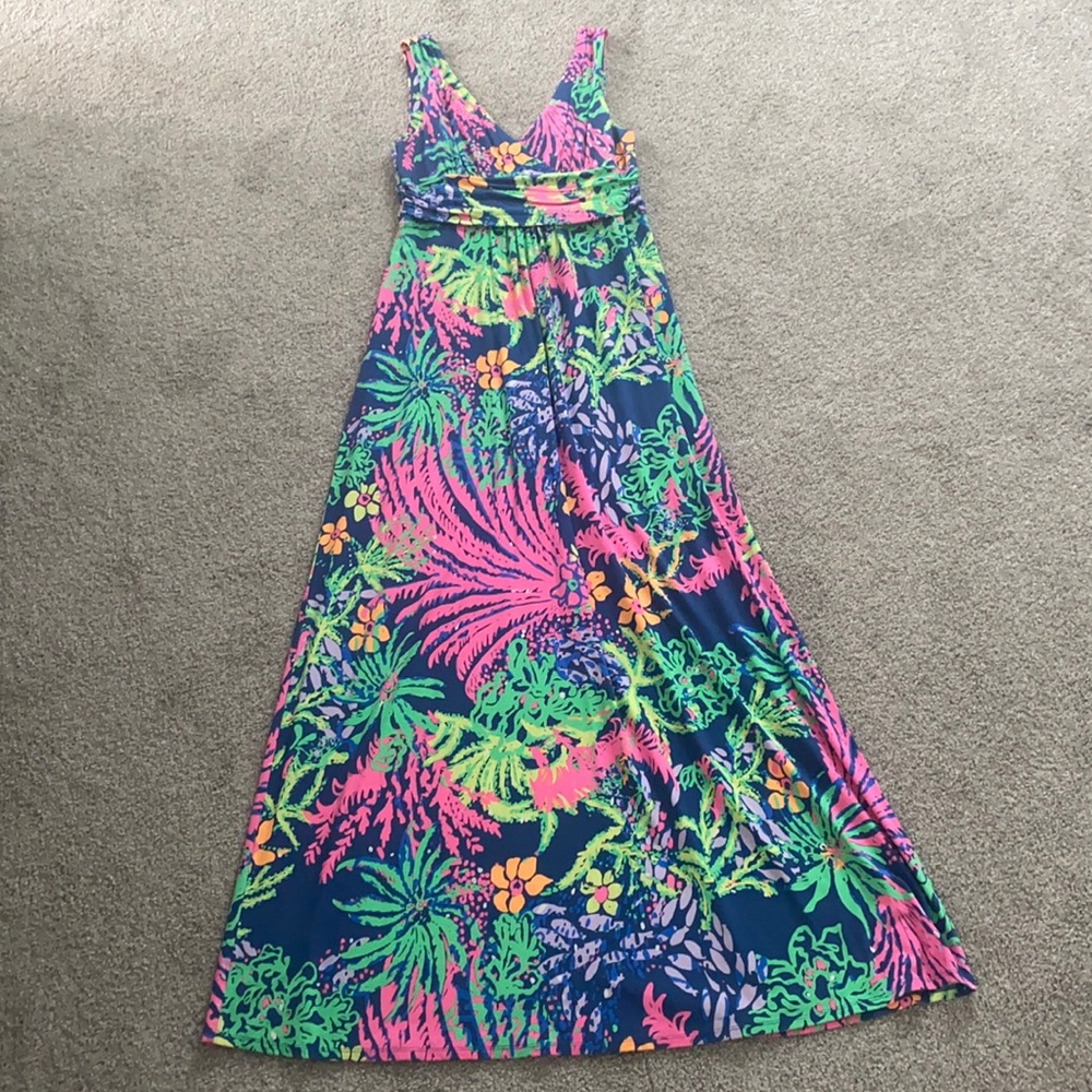 Lilly Pulitzer Sloane Maxi Dress. Size Large
